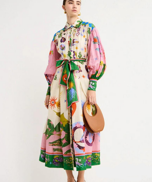 Elegant Vera Peroni™ Italian Maxi Dress