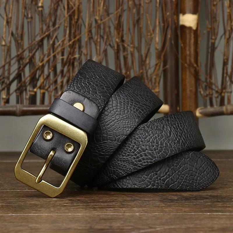 Men's Handcrafted Cowhide Leather Belt