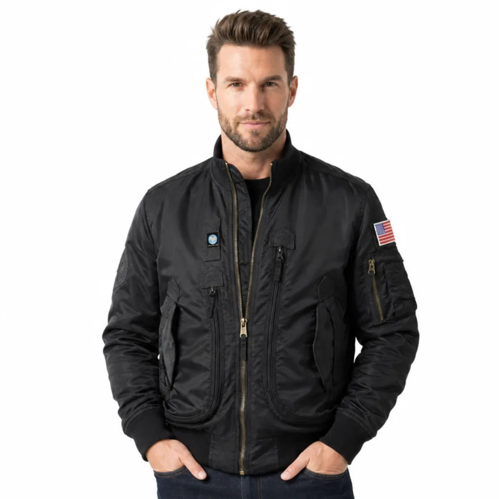 Men's MA-1 Bomber Jacket – Military Flight Style