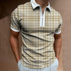 Men's Stand-Up Collar Raglan Sleeve T-Shirt-HighTouch