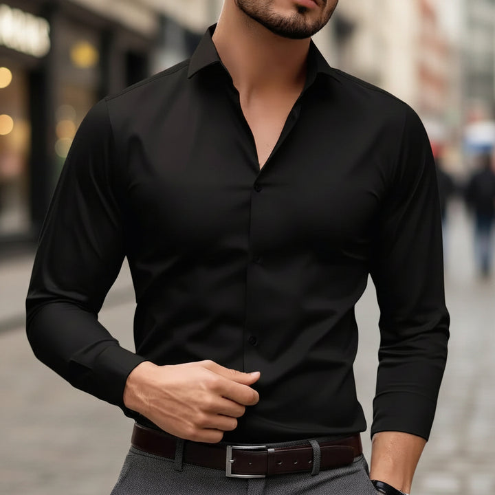 Men’s Casual Stretch Cardigan Jacket – Comfortable Everyday Style-HighTouch