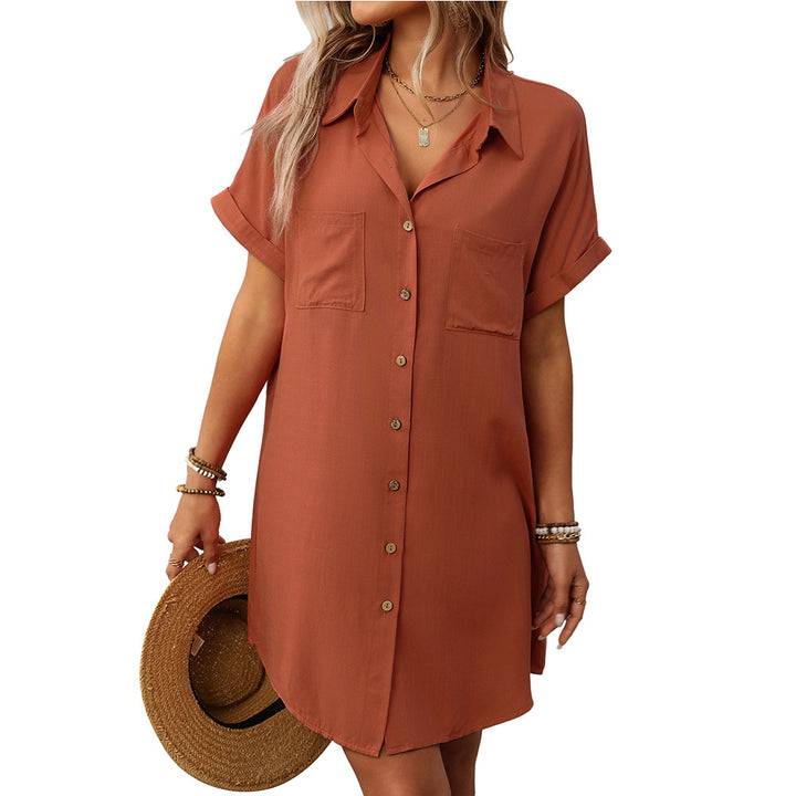 Women's Striped Cotton & Linen Dress Shirt-HighTouch