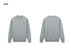 Men’s Loose Fit Round Neck Sweater – Casual Knit Pullover-HighTouch