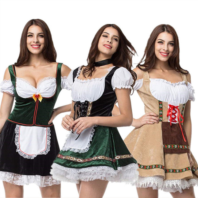 Women’s Plus Size Beer Girl Costume Dress