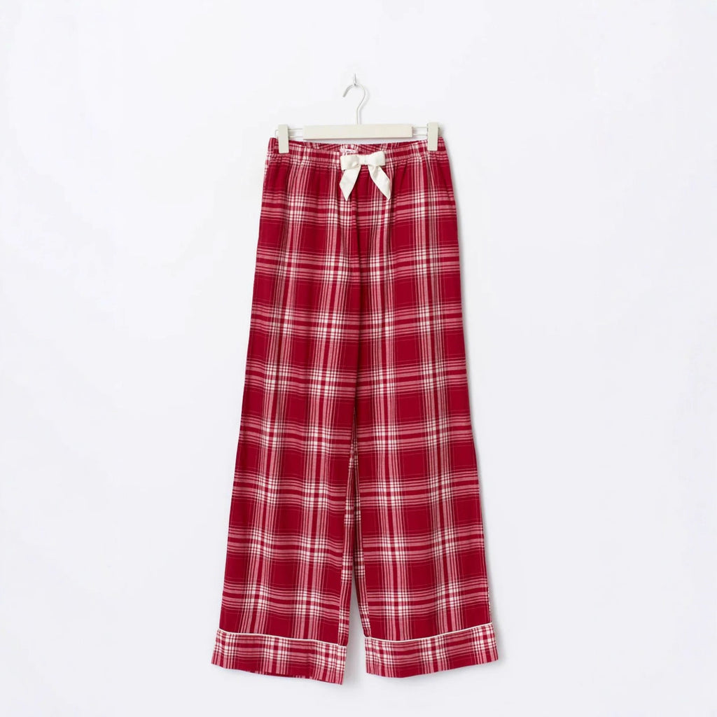 New Women's Clothing Comfortable And Casual Plaid Design With Bow Decoration, Sexy Vintage Camisole-HighTouch