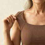Calista | Women's Square Neck Built-In Bra Tank Top