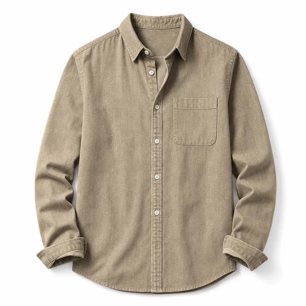 Men’s Long Sleeve Casual Shirt for Everyday Wear