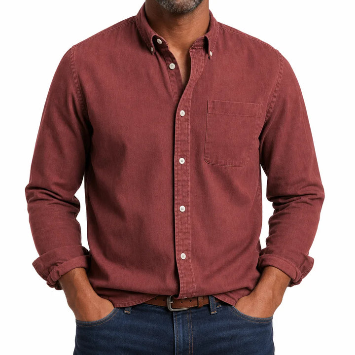 Men’s Long Sleeve Casual Shirt for Everyday Wear
