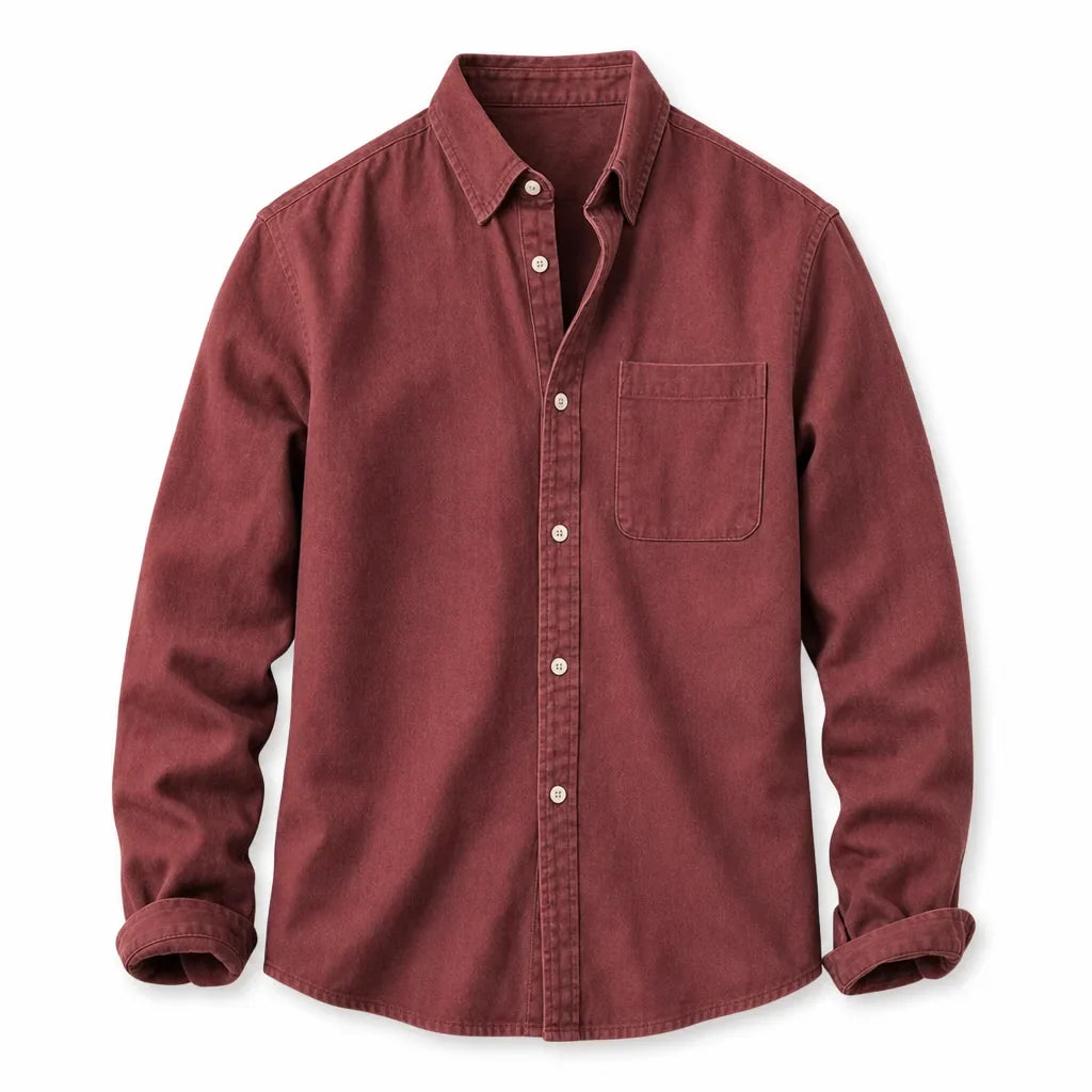 Men’s Long Sleeve Casual Shirt for Everyday Wear