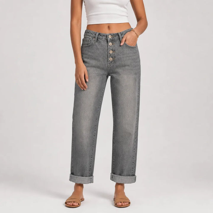 Camille | Womens Baggy Wide Leg Jeans