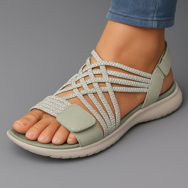Women's Orthopedic Flat Sandals Arch Support Comfort