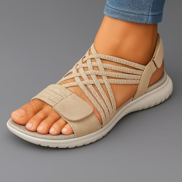 Women's Orthopedic Flat Sandals Arch Support Comfort