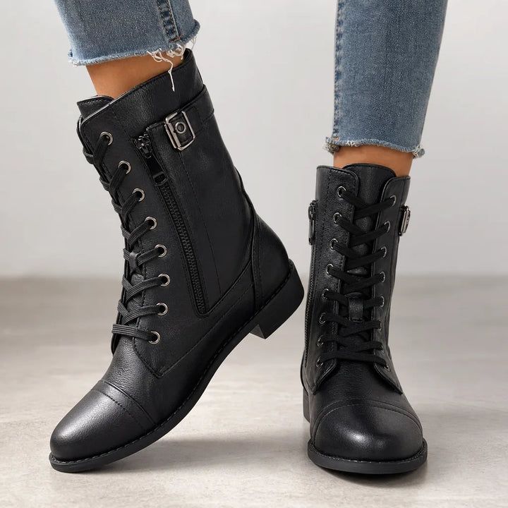 Women’s Lace-Up Ankle Boots for Everyday Wear