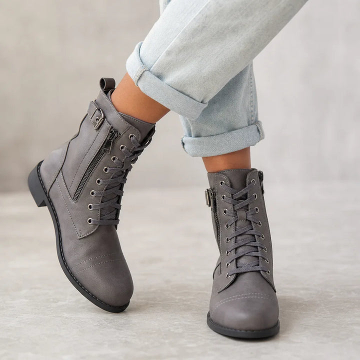 Women’s Lace-Up Ankle Boots for Everyday Wear