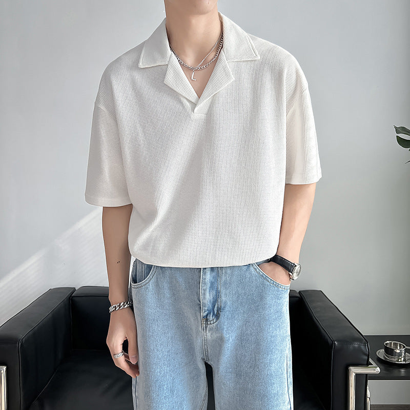 Men's Fashion Shirt Short Sleeve-HighTouch