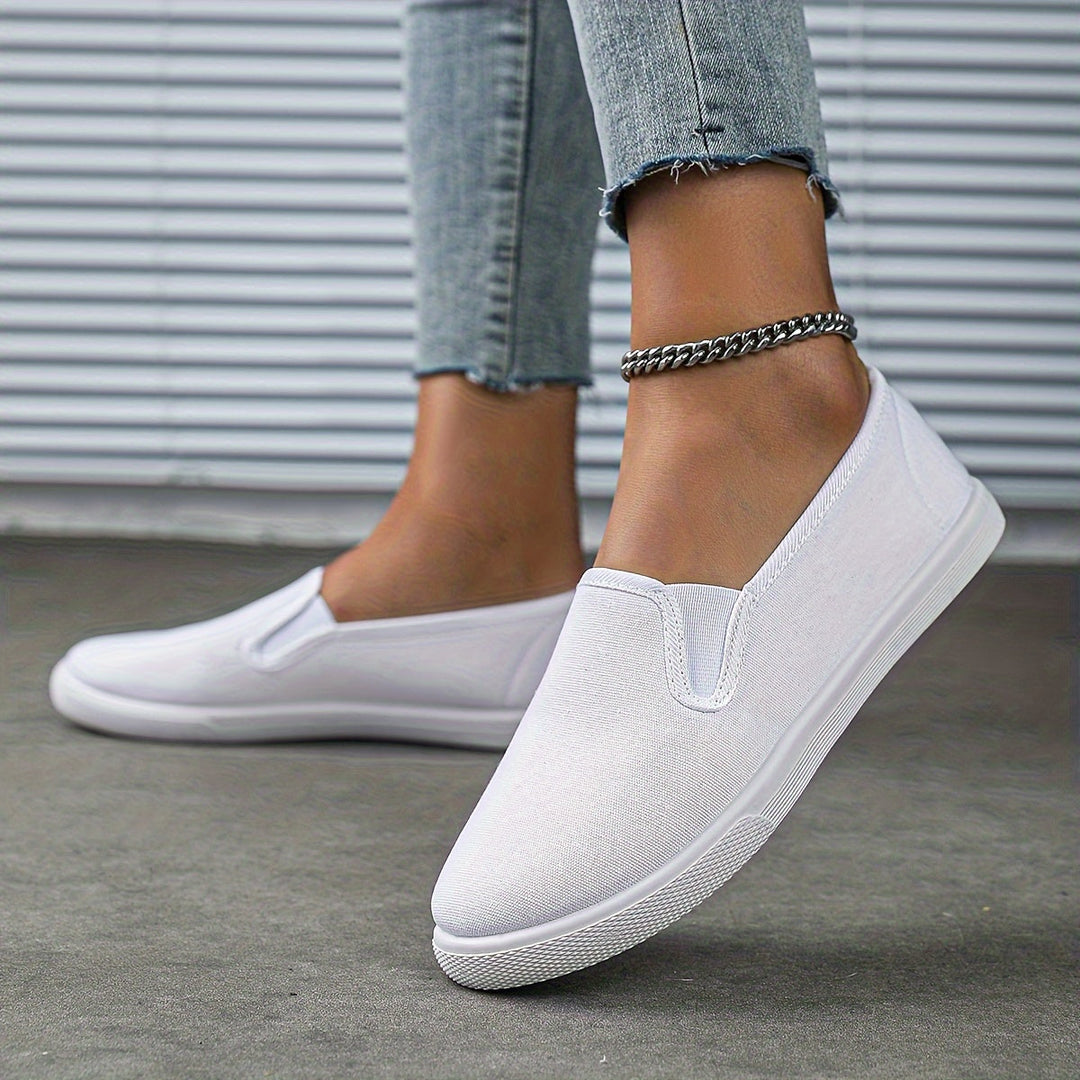 Women's Slip On Walking Shoes - Lightweight Breathable Mesh Loafers