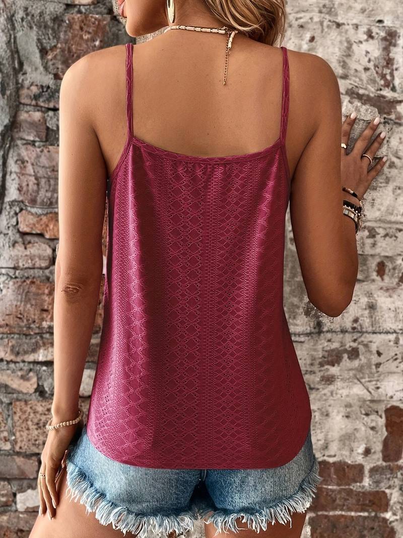 Celeste | Women's V-Neck Embroidered Camisole