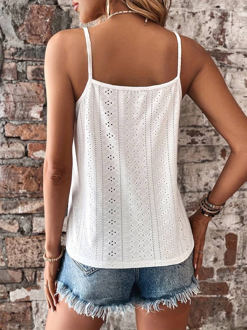 Celeste | Women's V-Neck Embroidered Camisole