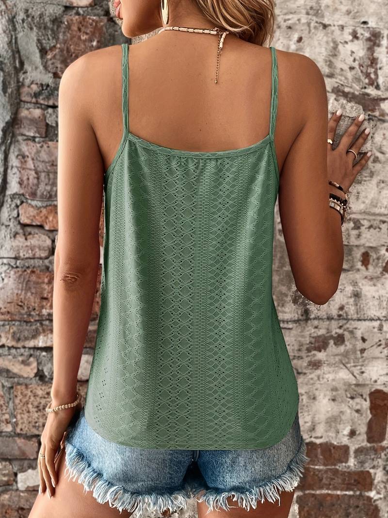 Celeste | Women's V-Neck Embroidered Camisole