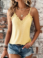 Celeste | Women's V-Neck Embroidered Camisole