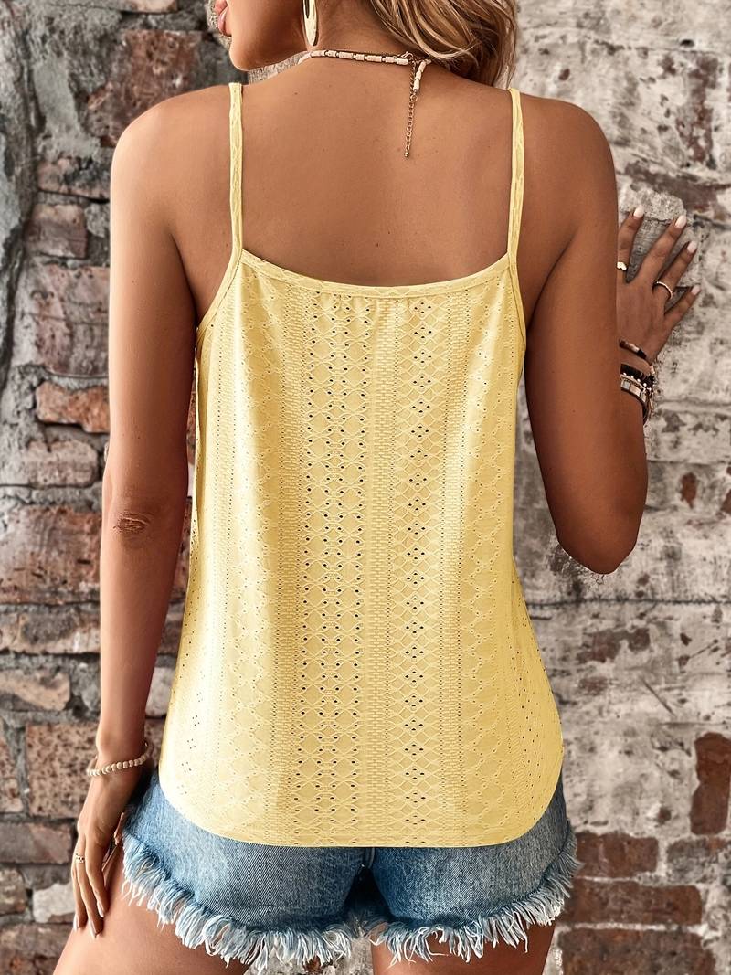 Celeste | Women's V-Neck Embroidered Camisole