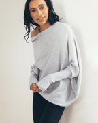 Celestina | Women's Off Shoulder Long Sleeve Sweater