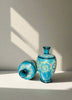 Glazed Blue Bud Vase - HighTouch 