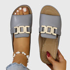 Kathryn Sandals Gold Buckle Elite
