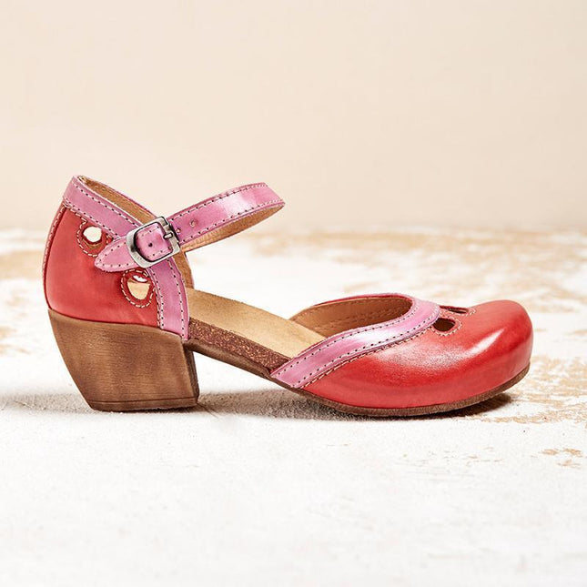 Comfortable Orthopedic Sandals with Low Heel