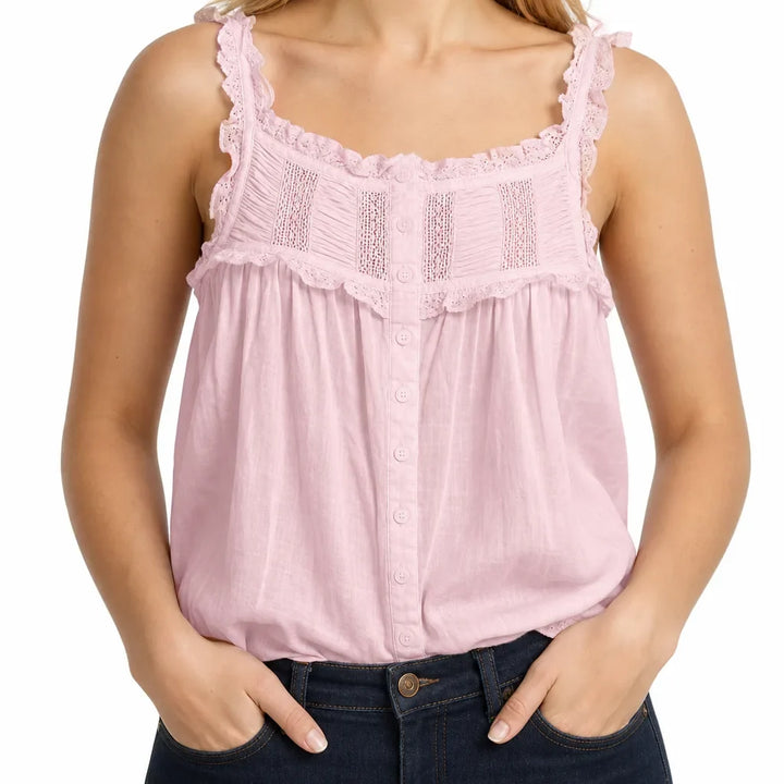 Women's Colette Boho Style Sleeveless Tank Top