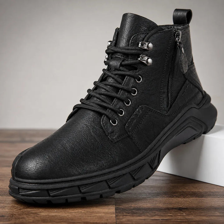Men's Fall Leather Hiking Boots - Colt Side-Zip Trail Boot