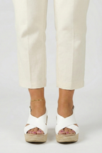 Michelle | Women’s Wedge Crossover Slingback Sandals