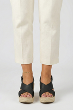 Michelle | Women’s Wedge Crossover Slingback Sandals