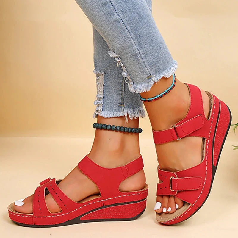Women's Orthopedic Sandals Arch Support Adjustable Straps