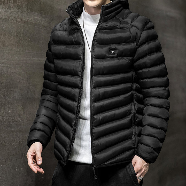 Men's Winter Coat Jacket Plus Fleece For Light And Warmth-HighTouch