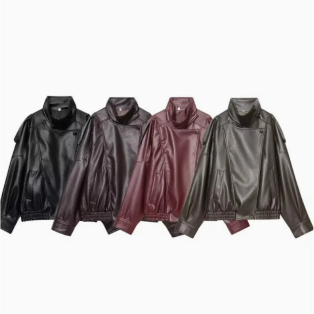 Women’s Relaxed Fit Streetwear Jacket – Casual Urban Style-HighTouch
