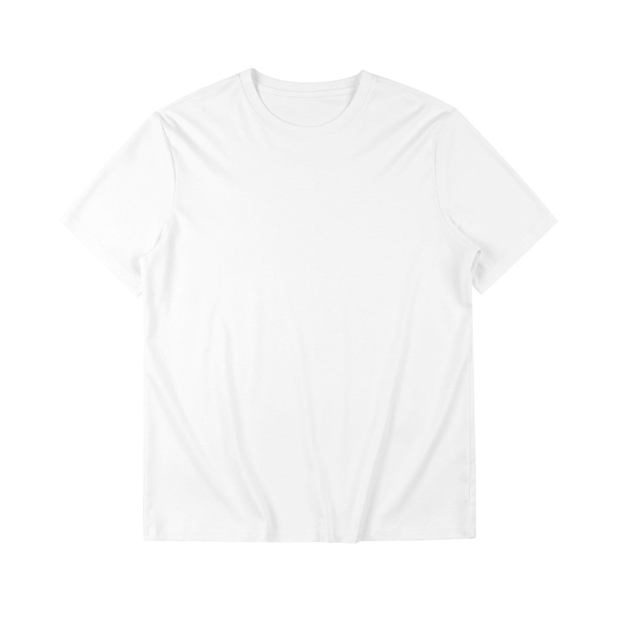 Men's Drop-Shoulder Cotton Tee – Loose Fit Summer Casual-HighTouch