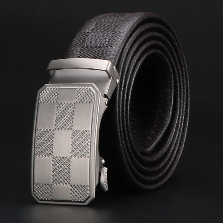 Men's 100% Cowhide Leather Belt | Automatic Buckle