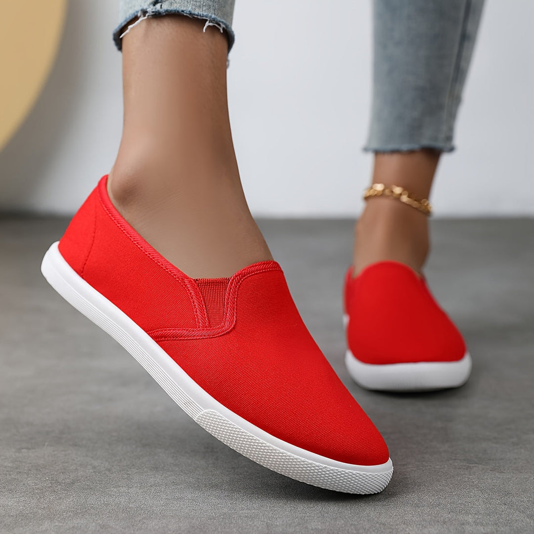 Women's Slip On Walking Shoes - Lightweight Breathable Mesh Loafers
