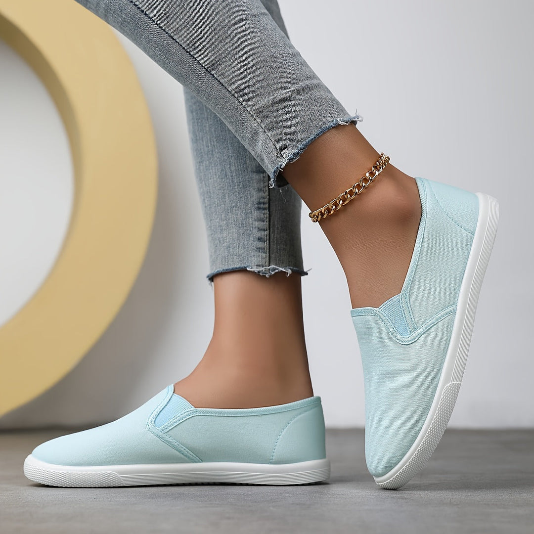 Women's Slip On Walking Shoes - Lightweight Breathable Mesh Loafers