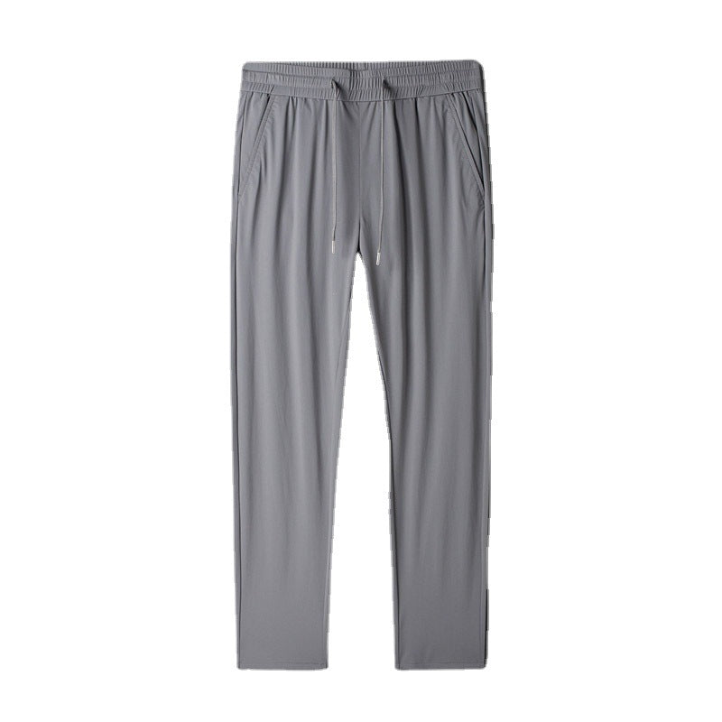 Milk Silk High Elastic Casual Pants Men's Thin Elastic Strap-HighTouch