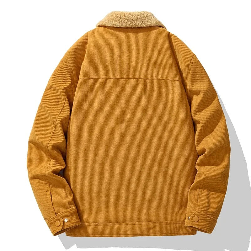 Men's Sherpa Lined Corduroy Jacket