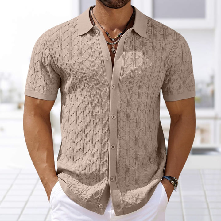 Summer Short-sleeved Men's Clothing European And American-HighTouch
