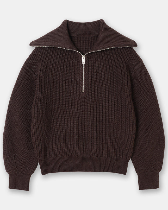 Casual Wool Blend Knit Sweater – Soft Crew Neck Pullover