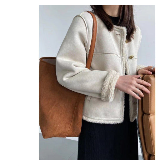 Women’s Lamb Plush Winter Coat