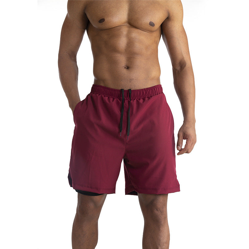 Men’s Padded Athletic Training Shorts – High-Performance Fitness Shorts