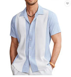 Hawaiian Shirt Men Vacation Seaside-HighTouch