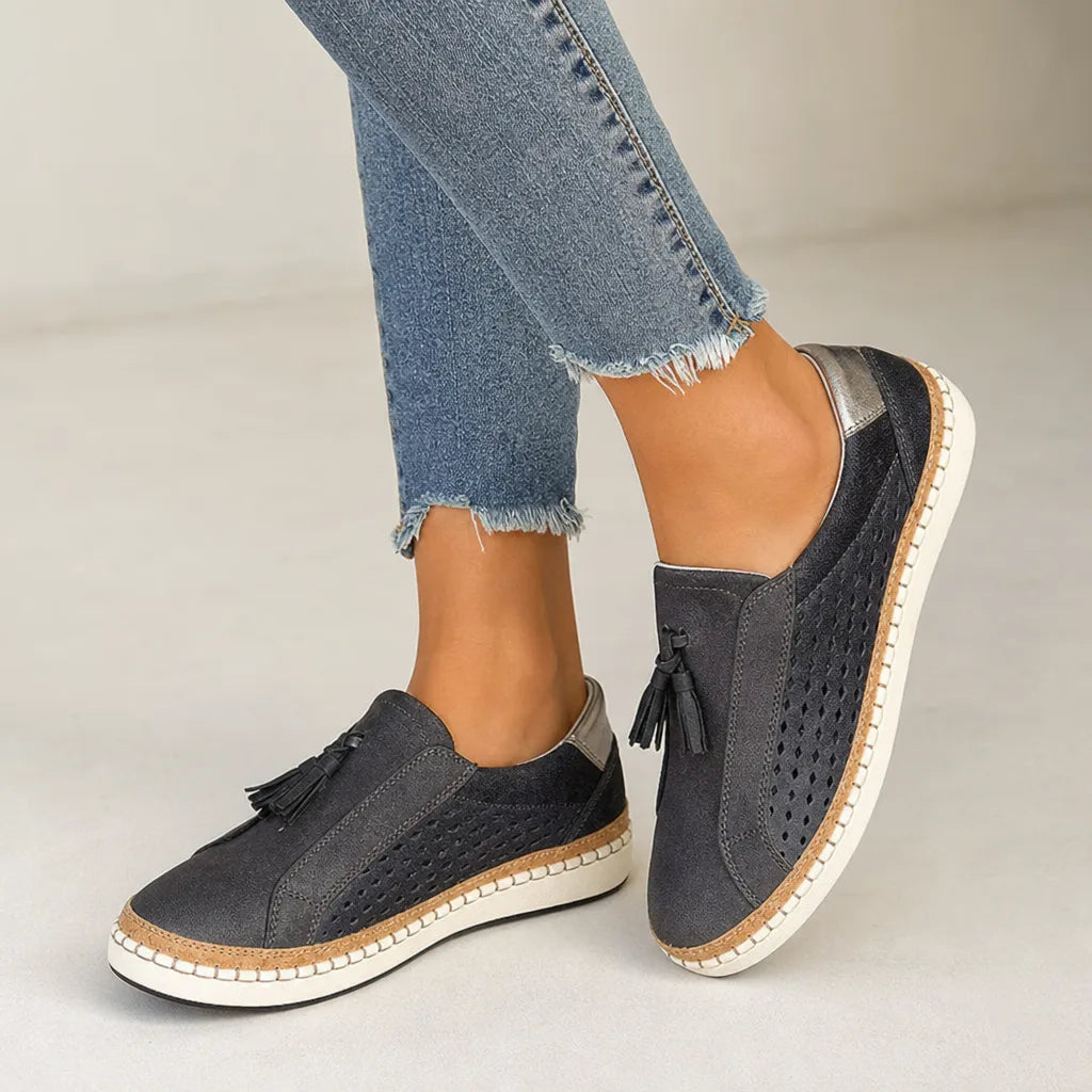 Women’s Tassel Slip-On Loafers for Everyday Wear