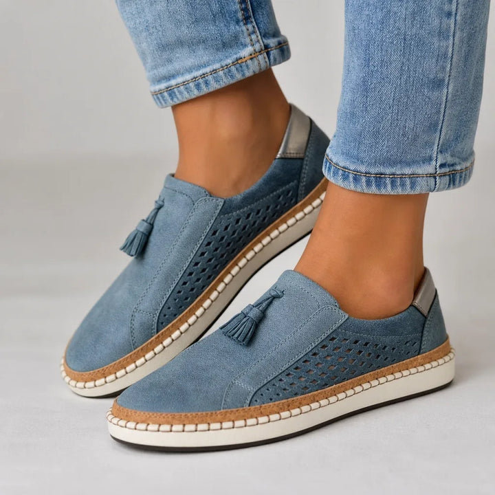 Women’s Tassel Slip-On Loafers for Everyday Wear