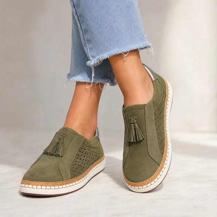 Women’s Tassel Slip-On Loafers for Everyday Wear